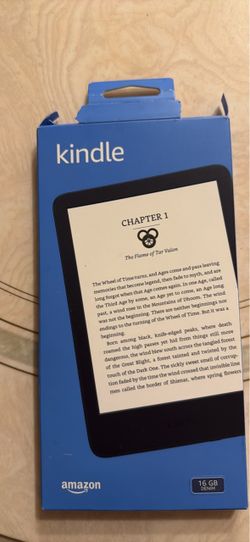 Amazon Kindle 11 Generation 16GB in Navy Blue 6” Display - UNREGISTERABLE