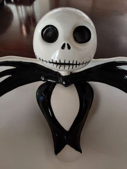 Jack Skellington Ceramic Candy Bowl