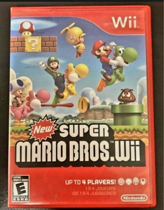 Wii Super Mario Bros. Check Out My Other Listings For More Wii Games 