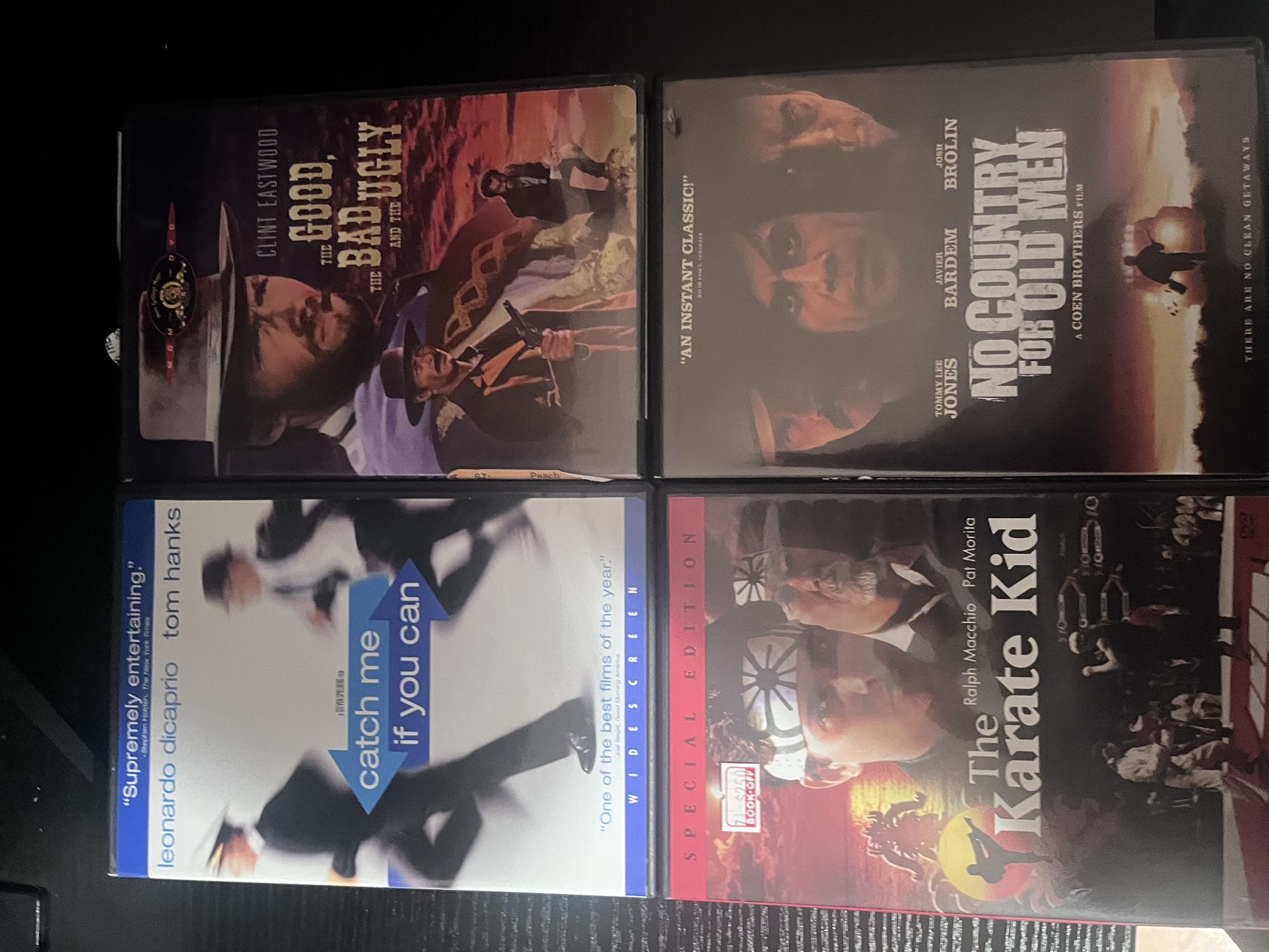 DVD’s For Sale (Can Be Bought Individually)