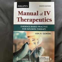 Phillip’s Manual of IV Therapeutics