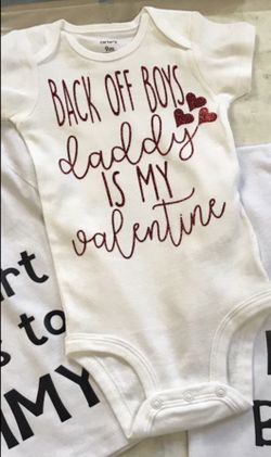 Custom Valentine's Day Onesie