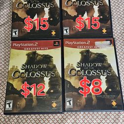 Ps2 Shadow Of The Colossus 