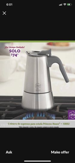Cafetera De Espresso En Estufa$65