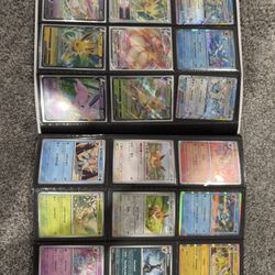 Binder Filled with 500+ Pokemon Cards