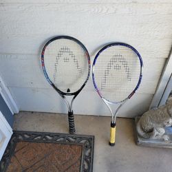 2 Tennis Rackets 