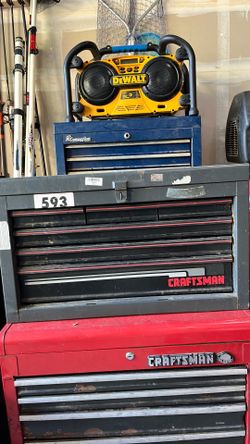 Gray craftsman six drawer toolbox