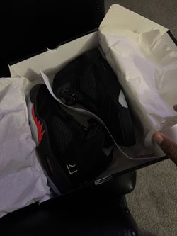 Air Jordan 5 Black Red Sneakers