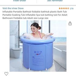 Portable Tub Used As A Hot Tub 