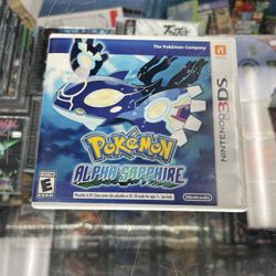 Pokemon Alpha Sapphire 3DS $60 Gamehogs 11am-7pm
