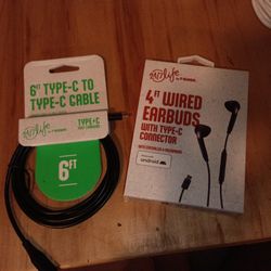 TYPE C CABLE / EARBUDS 