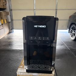 Heynemo 3-in-1 Ice Maker, Ice Dispenser For Ice Making, Ice Crushing, Ice Water, Nugget Ice Machine Countertop, 44lbs Daily Capacity, 12 Ice Cubes In 