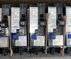Commercial Electrical Supplies – Breakers, Panels, Disconnects, AFCI, GFCI, Wire & much More. Send me your number for a complete list. Large inventor