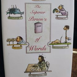 The Superior Person's Book Of Words First American Edition Hardcover