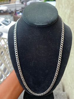 🔥 Solid Sterling Silver 925 Cuban Chain 🔥