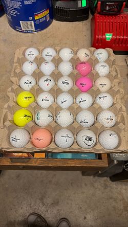 30 Golf Balls - Used
