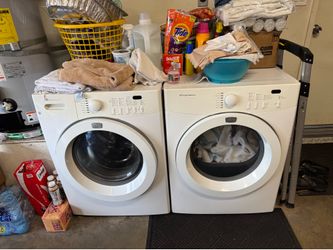 Washer and dryer