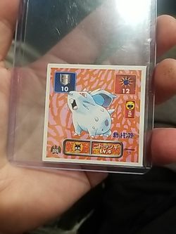 Pokemon Nidoran Sticker Collection Japan