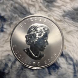 Moneda Grande De plata Pura De Colección 