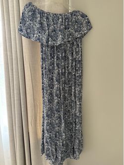 Strapless dress size L