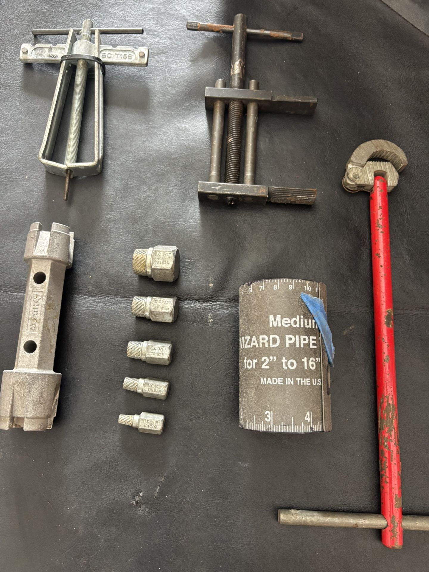Assorted Plumber's Tools
