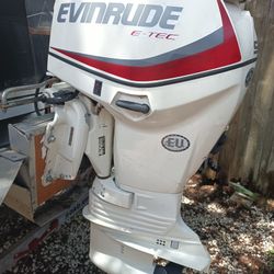 2021 Evinrude Etec 50 horsepower short shaft