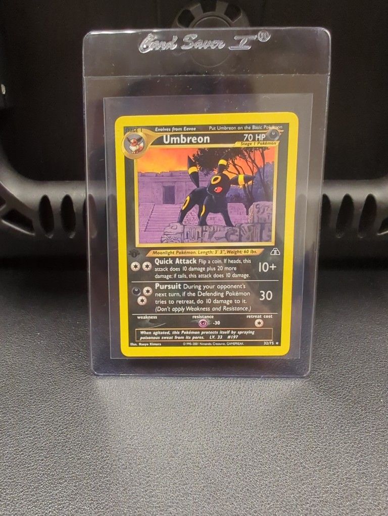 2001 Neo Discovery Umbreon First Edition Non Holo