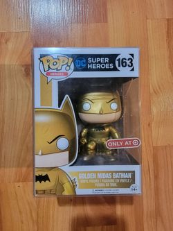 Funko Pop Golden Midas Batman #163 Target Exclusive