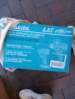 Mikita 18v hammer drill combo