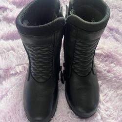 Woman’s motorcycle boots