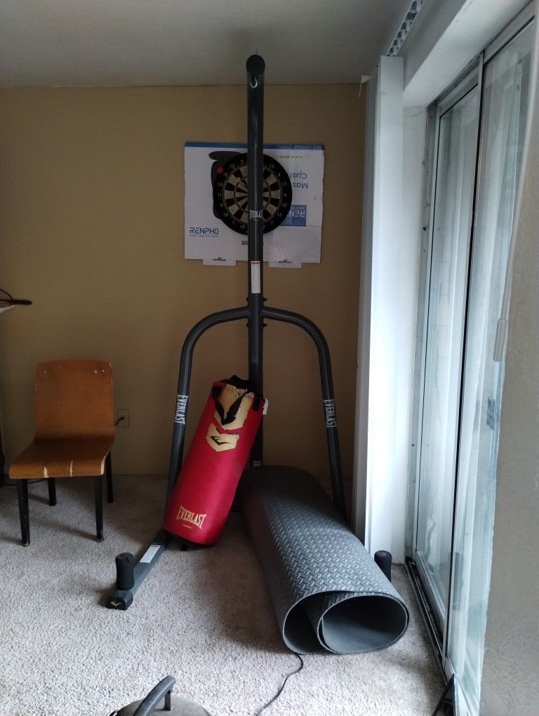 Punching Bag And Stand- Free