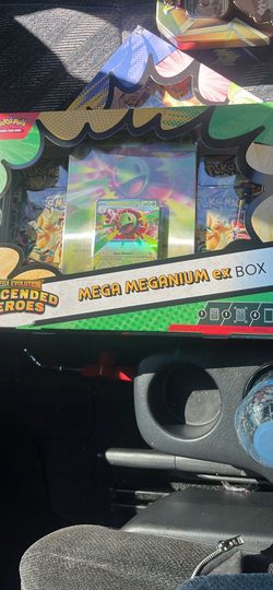 Pokemon Mega Meganium ex box