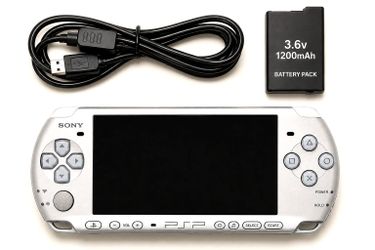 🎮 Sony PlayStation PSP-3000 Console (Mystic Silver) | 64GB Storage | Ready to Play
