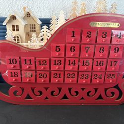 Advent Calendar Sleigh 