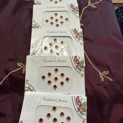 Face Jewels Bindi Stickers Indian Forehead Tika