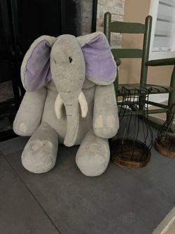 Large Plush Elephant Stuffed Animal