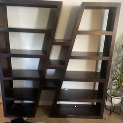 Wooden Room Divider / bookshelf 