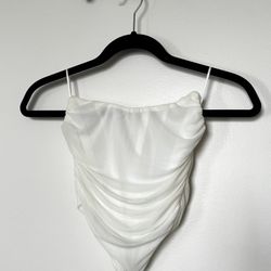 Women’s White Tube Top