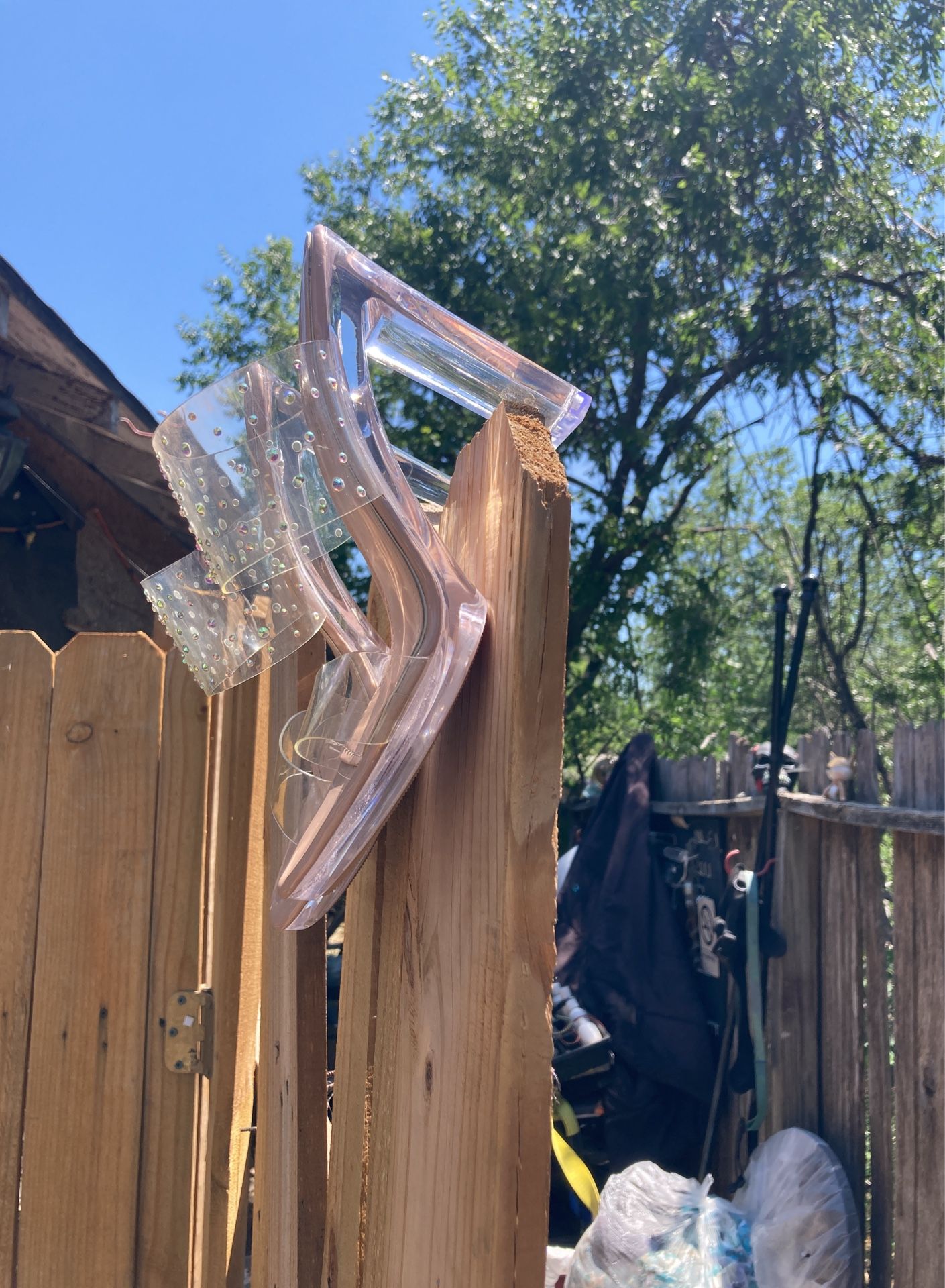 Limited Addition Fashion Nova CleaR High-Heel