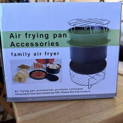 Air frying pan accessories