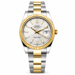 Rolex Datejust 41 126333 Silver Dial Two-Tone Yellow Gold