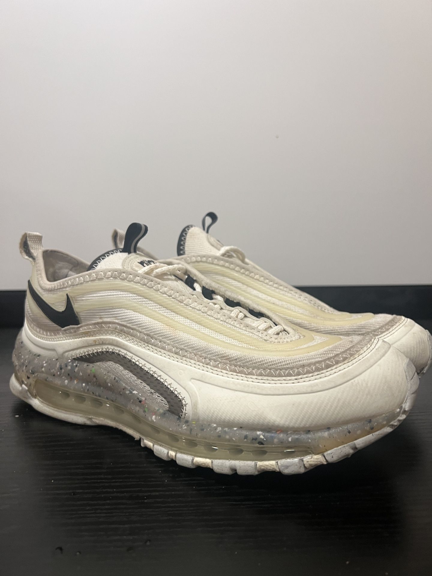 SIZE 10.5 MEN - Nike Air Max Terrascape 97 Sail Black 