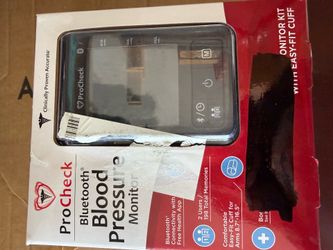 Pro check blood pressure monitor