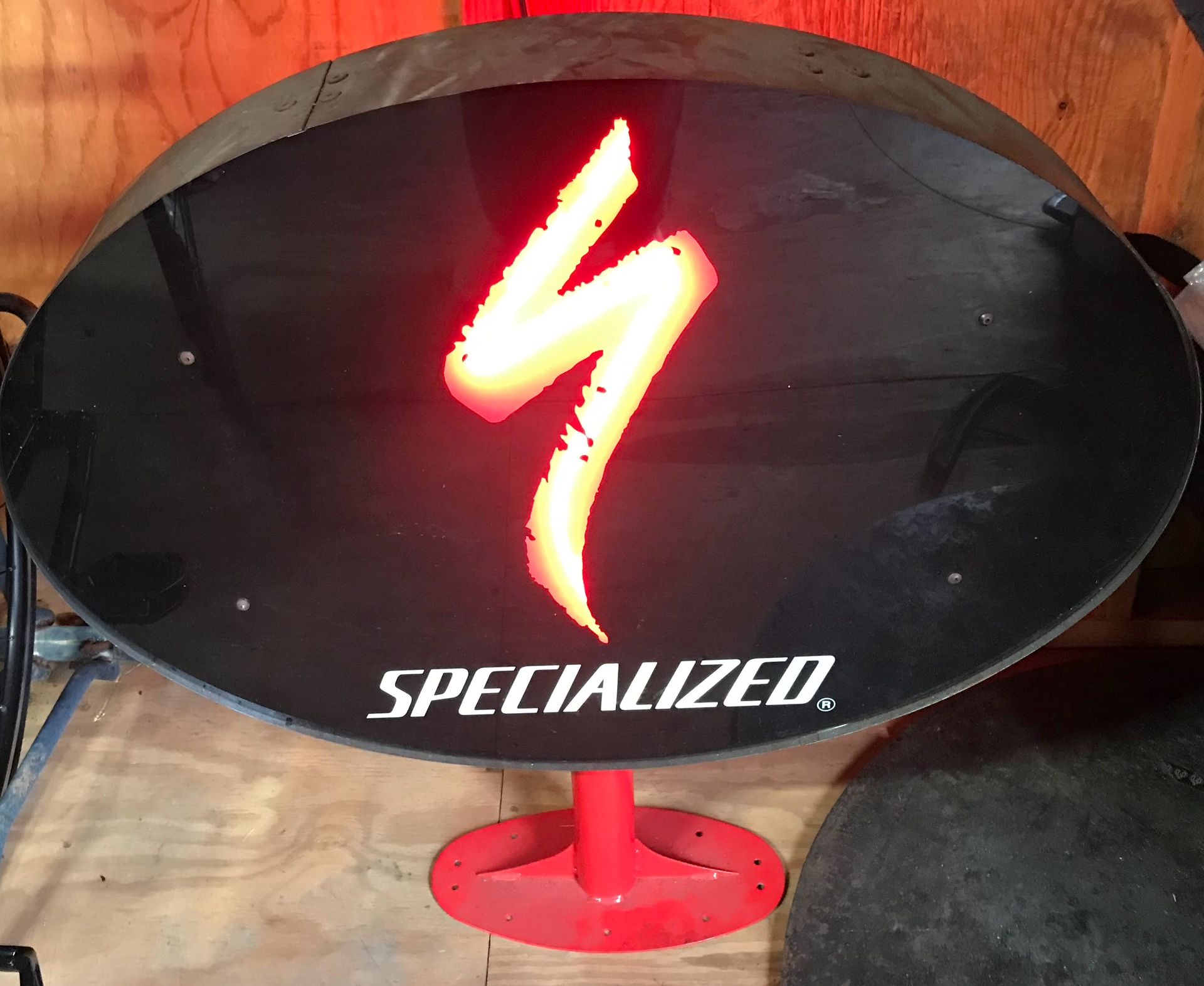 Specialized Bicycles Neon Shop Sign