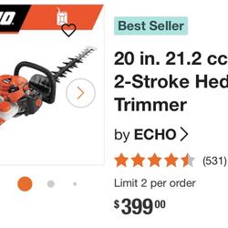 Echo Hedge Trimmer
