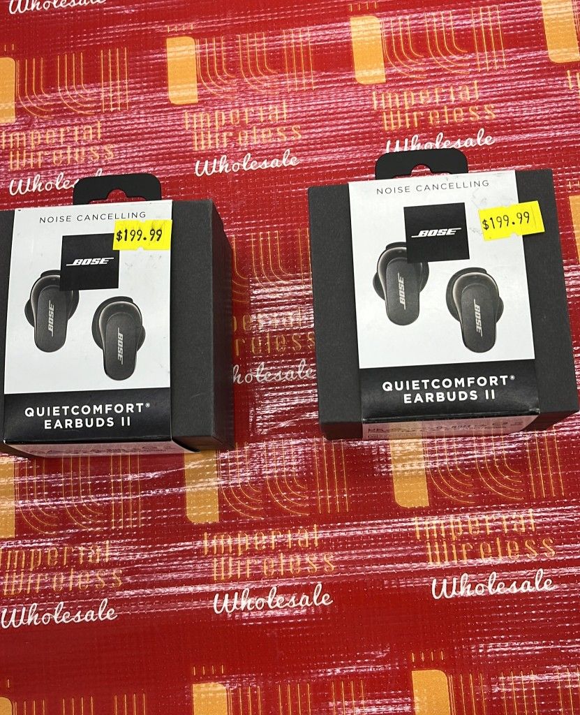 Bose Quietcomfort 2 Earbuds Brand New Sealed With 1 Year Warranty
