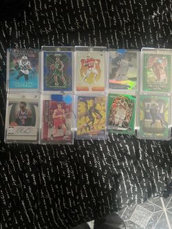 10-CARD SPORTS CARD LOT 🔥 MAYE RC + AUTOS + ROOKIES — $50!