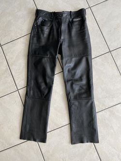 Harley Davidson leather motorcycle pants