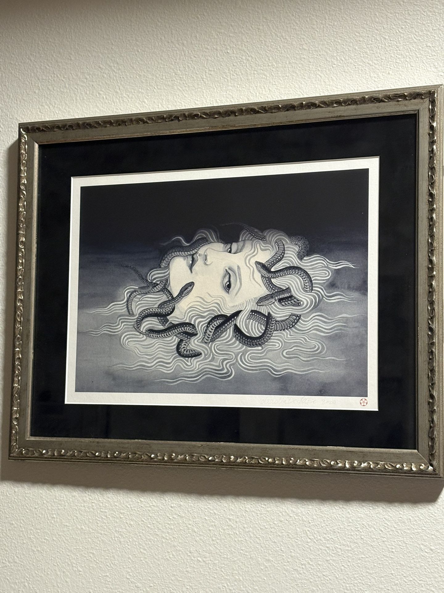 Claudia de Sabe-Custom Framed Medusa