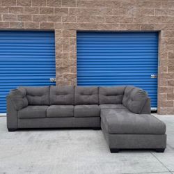 Ashley’s Grey Sectional Couch